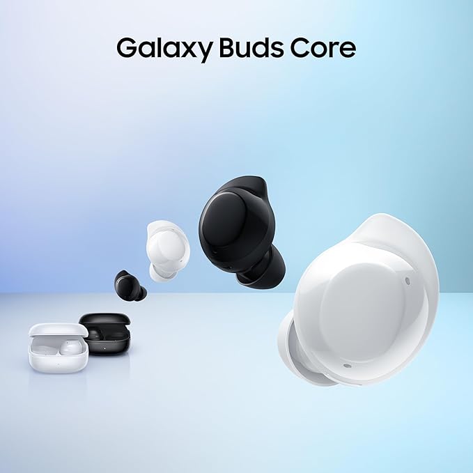 Samsung Galaxy Buds Core (Black) Galaxy AI Enabled in-Ear TWS with ANC