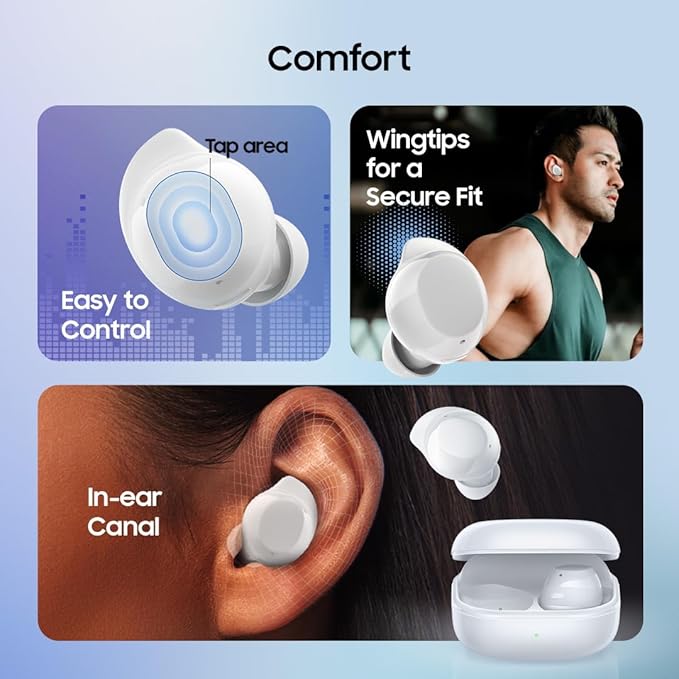 Samsung Galaxy Buds Core (Black) Galaxy AI Enabled in-Ear TWS with ANC