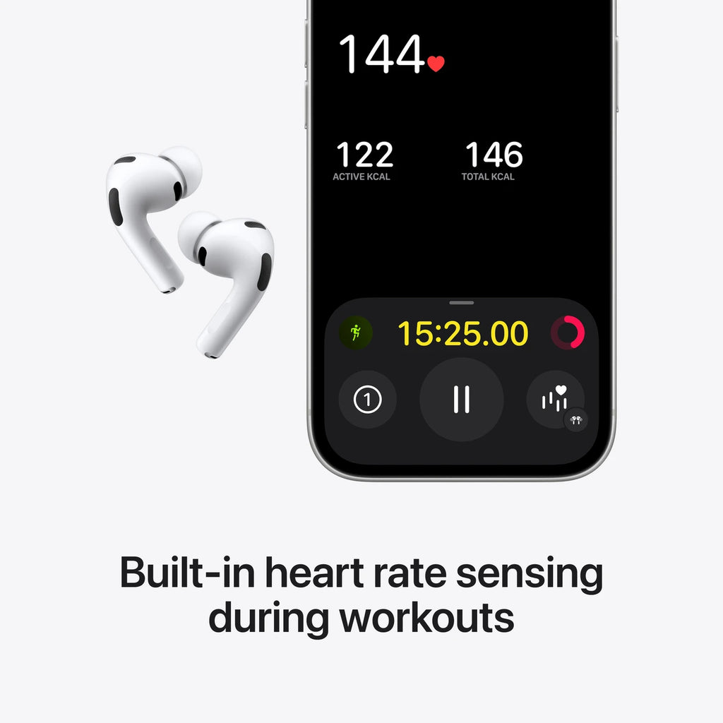 APPLE Airpods Pro 3 Bluetooth Headset (White, True Wireless)