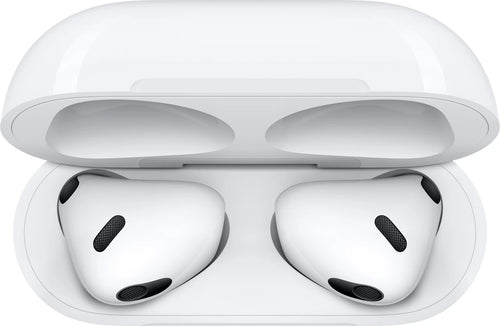 APPLE AirPods (3rd generation) with Lightning Charging Case Bluetooth Headset (White, True Wireless)
